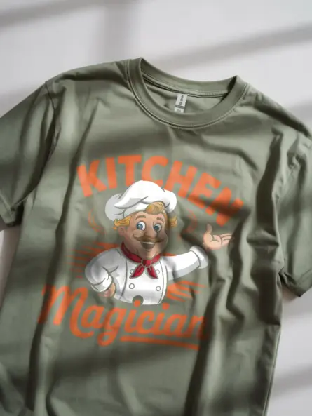 Kitchen Magician Chef T-Shirt - Image 2