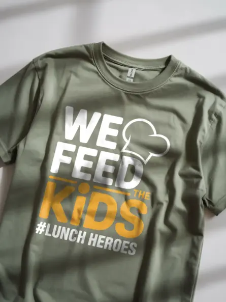 Proud Lunch Hero T-Shirt for Cafeteria Staff - Image 5