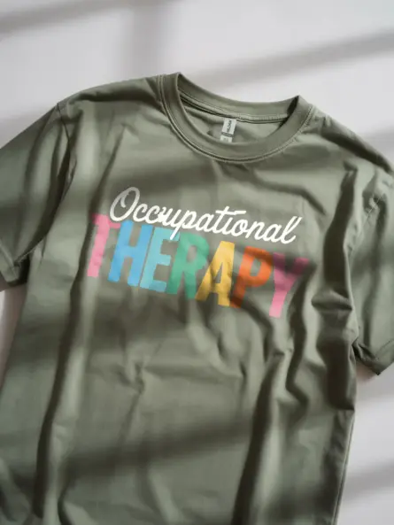 Colorful Occupational Therapy Shirt – Therapist Gift Tee - Image 11