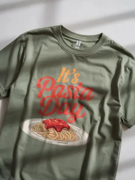Pasta Day T-Shirt for Pasta Lovers – Spaghetti Graphic Tee - Image 8