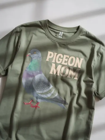 Adorable Pigeon Mom Shirt for Proud Bird Lovers - Image 8