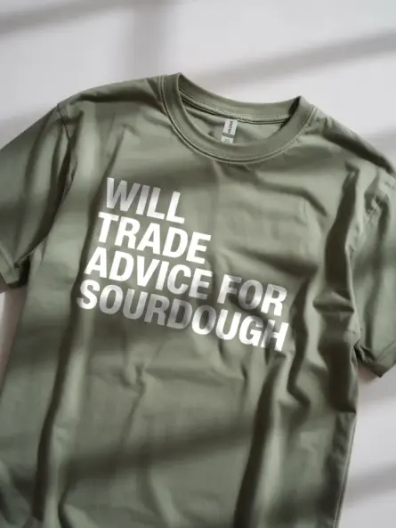 Witty Sourdough Baker T-Shirt for Bread Makers - Image 11