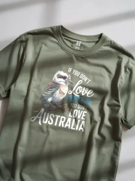 Vintage Kookaburra T-Shirt – Retro Australian Bird Tee for Nature Lovers - Image 5