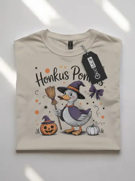 Adorable Honkus Ponkus Duck Halloween T-Shirt