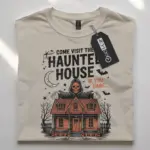 vintage haunted house t-shirt