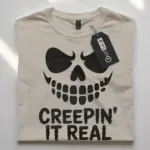 creepin it real halloween t-shirt