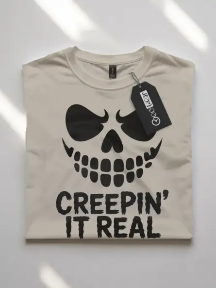 creepin it real halloween t-shirt