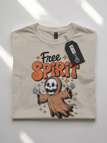 boho ghost Halloween t-shirt