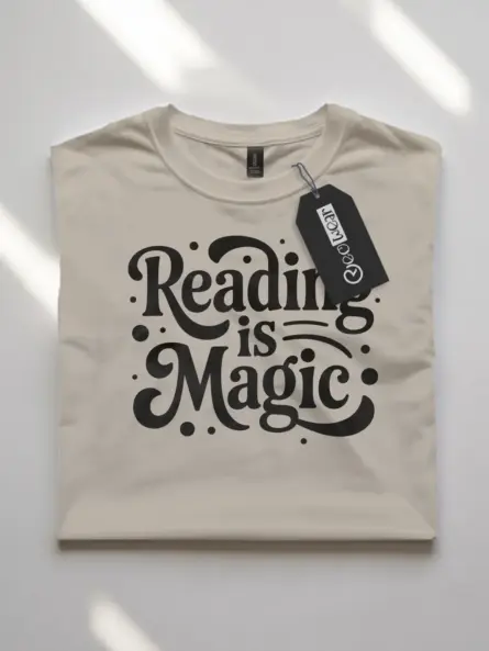 reading is magic t-shirt