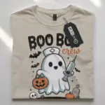 boo crew nurse t-shirt