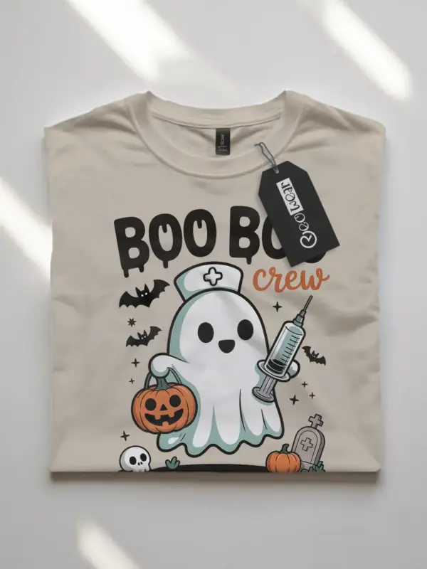 boo crew nurse t-shirt
