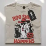 cowboy ghost Halloween shirt
