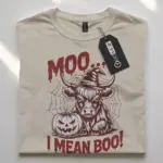 highland cow Halloween shirt