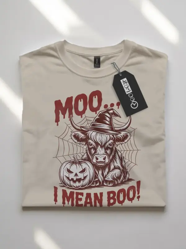 highland cow Halloween shirt