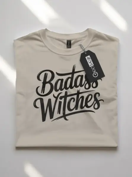 Badass Witches Shirt – Feminist Empowerment Tee for Bold Women - Image 4