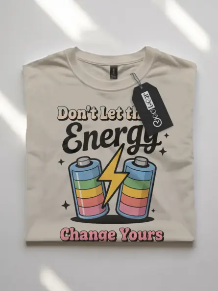 Don't Let Their Energy Change Yours T-Shirt - Image 7