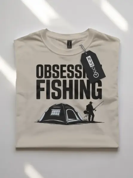 Minimalist Fishing Shirt – Bold Modern Outdoor Tee for Anglers - Image 7