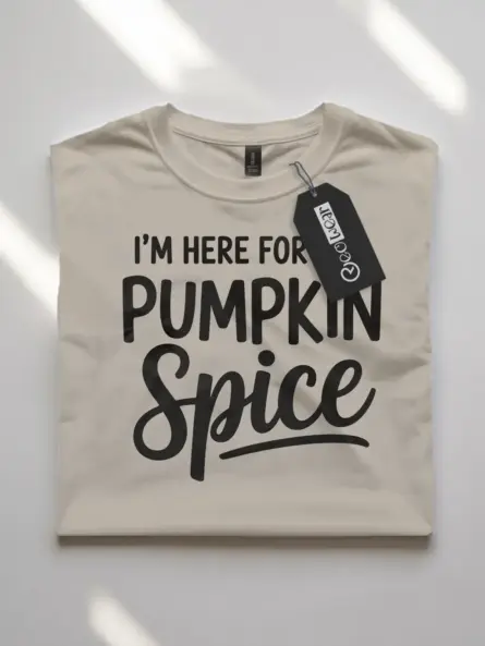Minimalist Pumpkin Spice Shirt – Cozy Fall Tee for Coffee Lovers - Image 7