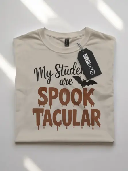 Spooktacular Teacher Shirt for Halloween Classroom Fun - Image 7