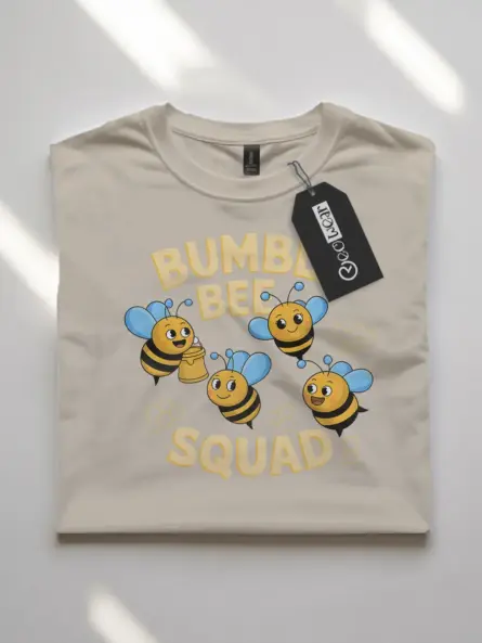 Bumble Bee Shirt – Vibrant Nature-Lover Squad Tee - Image 10