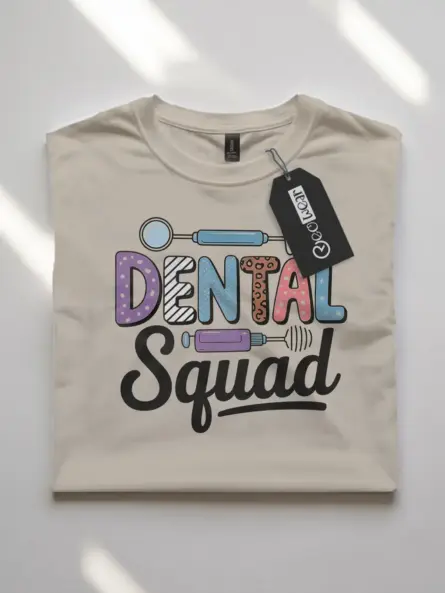 Playful Dental Squad T-Shirt for Dental Teams - Image 10