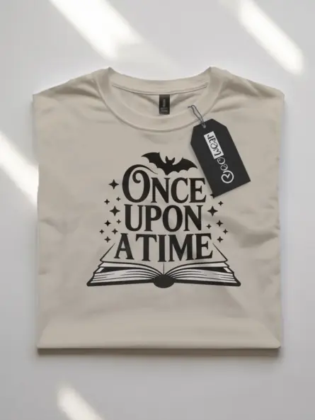 Once Upon a Time Fairy Tale Shirt – Magical Book Lover Tee - Image 7