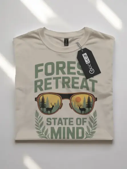 Forest Retreat State of Mind T-Shirt - Image 7