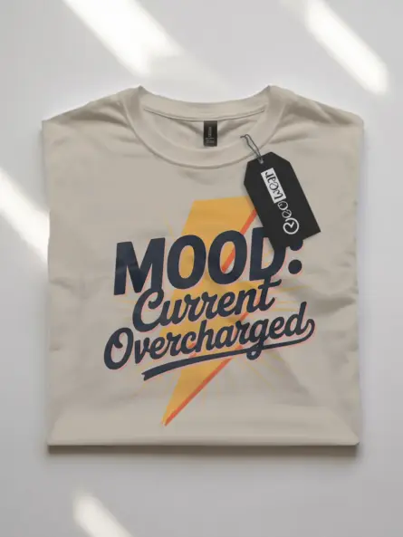 funny overcharged electrician t-shirt