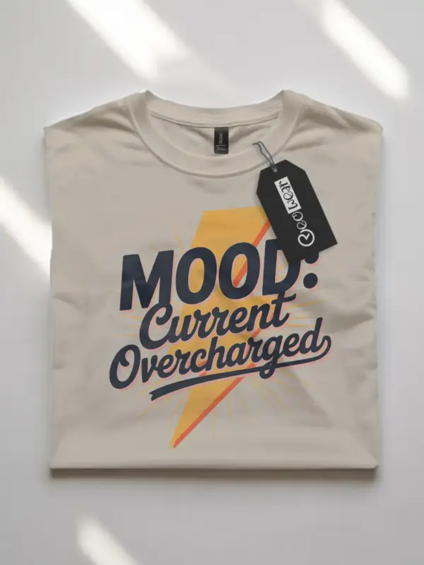 funny overcharged electrician t-shirt