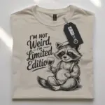 limited edition raccoon t-shirt