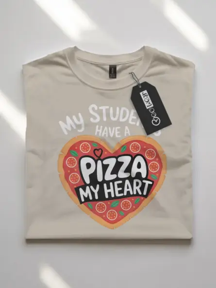 Adorable Pizza Teacher Shirt for Classroom Fun & Gift Giving - Image 7