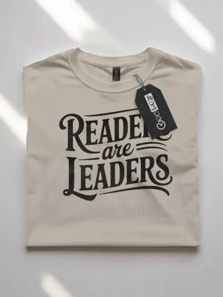 readers are leaders t-shirt for teachers
