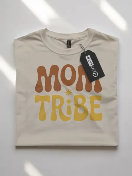 Retro Mom Tribe T-Shirt for Stylish Motherhood Groups - Image 7