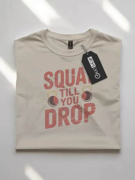 Squat Till You Drop T-Shirt - Image 7
