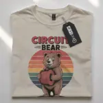 vintage electrician bear t-shirt