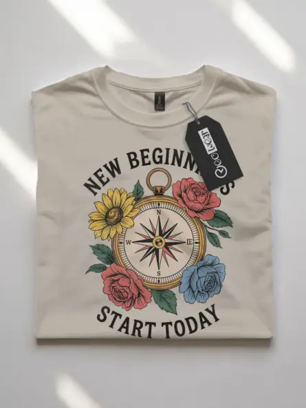 Vintage Toucan Motivational T-Shirt – Bloom Wild and Free - Image 4