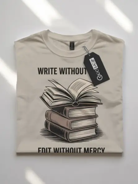 Timeless Vintage Writer T-Shirt – Bold Quote for Authors & Editors - Image 7