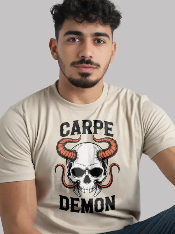 natural Shirt – Carpe Demon – carpe demon skull t-shirt