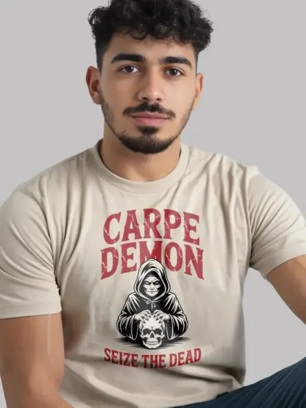 natural Shirt – Carpe Demon – carpe demon reaper t-shirt