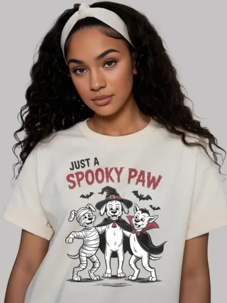 natural lifestyle – tee with dog costume trio for pet parents