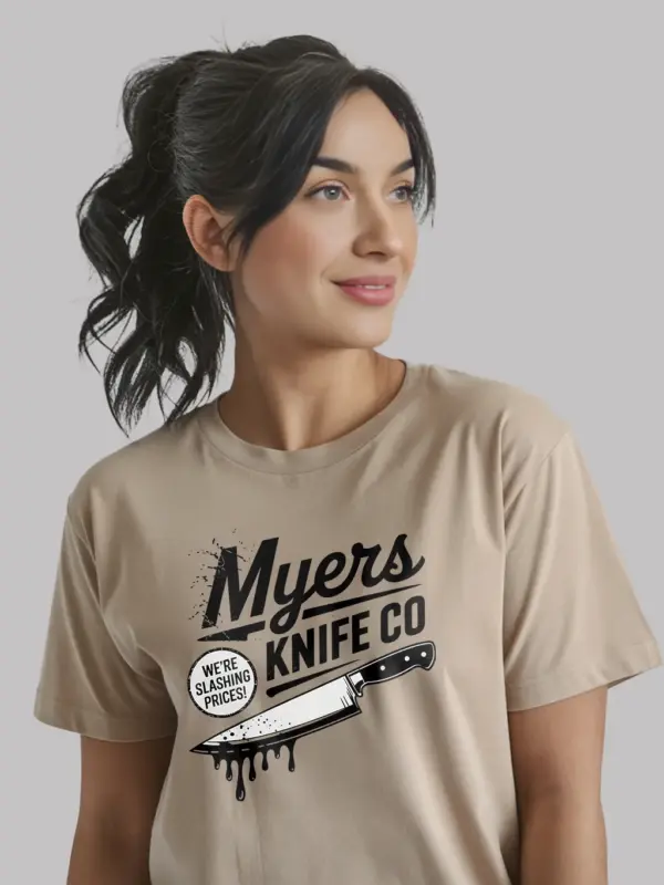 Shirt natural – Vintage Slasher Knife T-Shirt