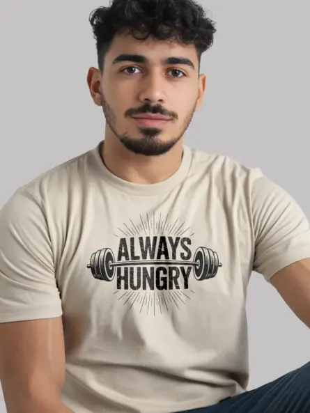 Always Hungry Gym T-Shirt for Lifters - Image 5