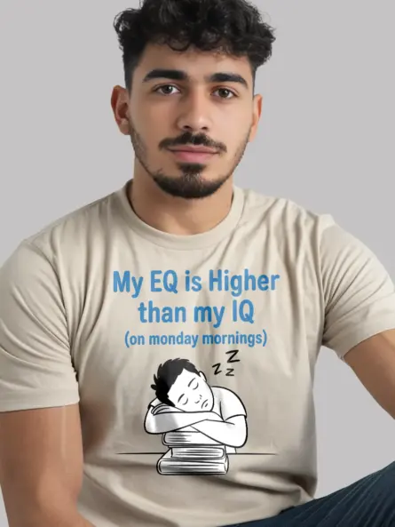 Emotional Intelligence Shirt – Funny EQ vs IQ Tee for Students & Introverts - Image 9