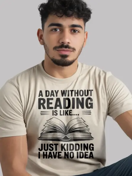 Cozy Books and Pajamas T-Shirt – Funny Chalkboard Tee for Book Lovers - Image 5