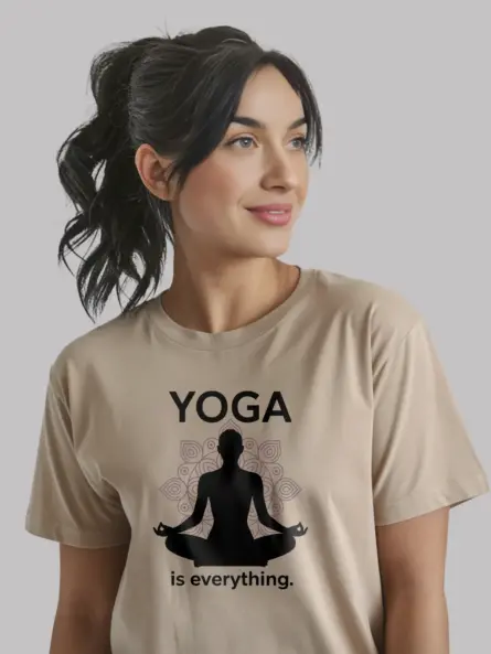 Mandala Yoga T-Shirt – Mindful Design for Peaceful Living - Image 9