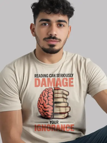 Reading Brain Shirt – Clever Educational Tee for Book Lovers - Image 9