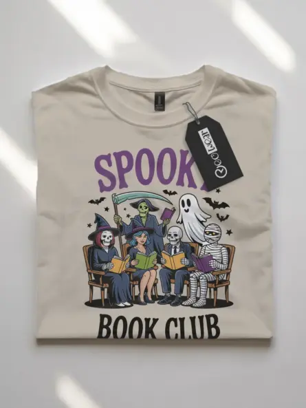 Legendary Spooky Book Club Shirt for Halloween - Image 4