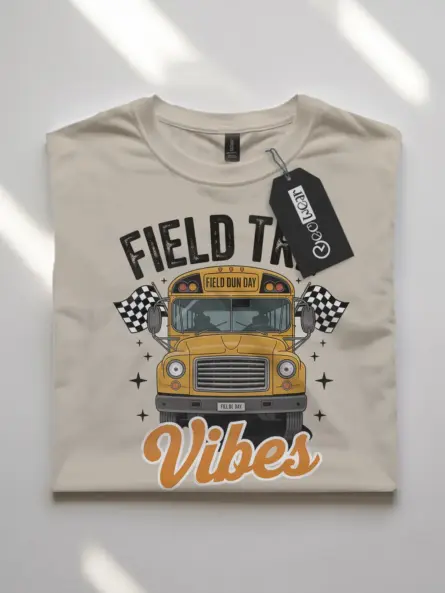 Field Trip Shirt – Vintage School Bus Vibes Tee for Teachers - Image 7