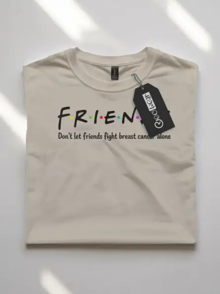 Friends Don’t Let Friends Breast Cancer Alone Shirt – Funny Squad Tee - Image 7
