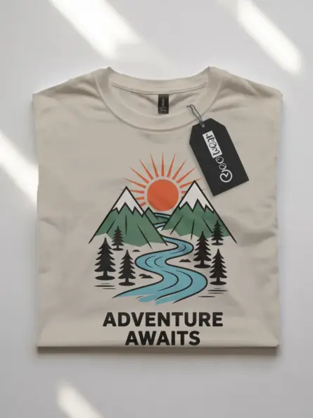 Retro Adventure Awaits T-Shirt for Outdoor Lovers - Image 7
